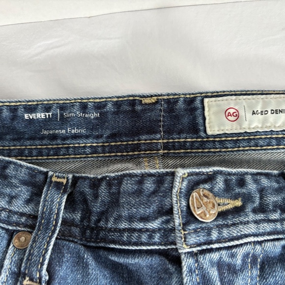 Adriano Goldschmied AG-ED Men's Denim Everett Slim Straight - Size 34x32. - Picture 3 of 11